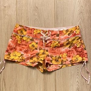 Roxy low-rise board shorts size 3